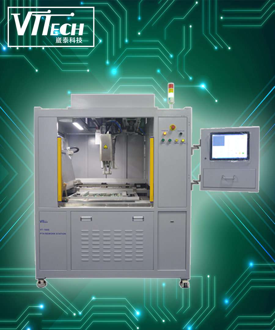 全球首臺自動(dòng)PTH返修站VT-160L通過美國SANMINA認(rèn)證